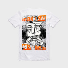 Load image into Gallery viewer, “I AM WHO I AM” Tee-Ombré Orange