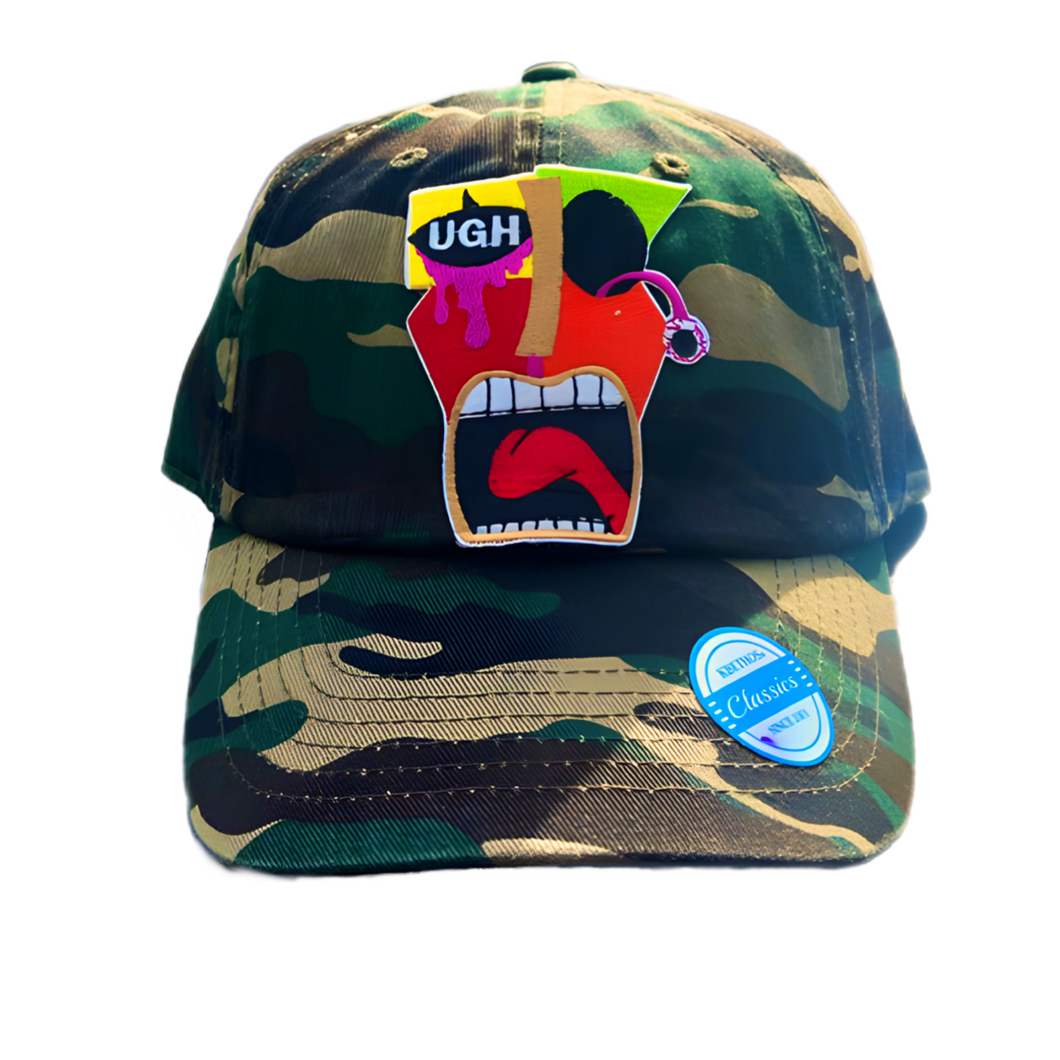 Mini MUZE “UGH” Hat-Camo