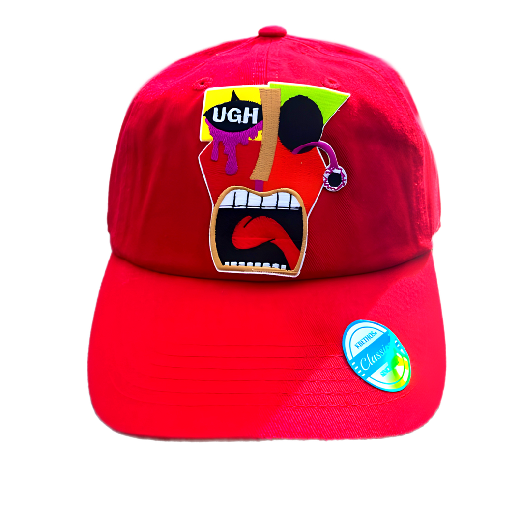 Mini MUZE “UGH” Hat-Red