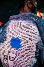 Load image into Gallery viewer, “Message” Jean Jacket
