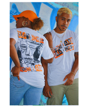 Load image into Gallery viewer, “I AM WHO I AM” Tee-Ombré Orange
