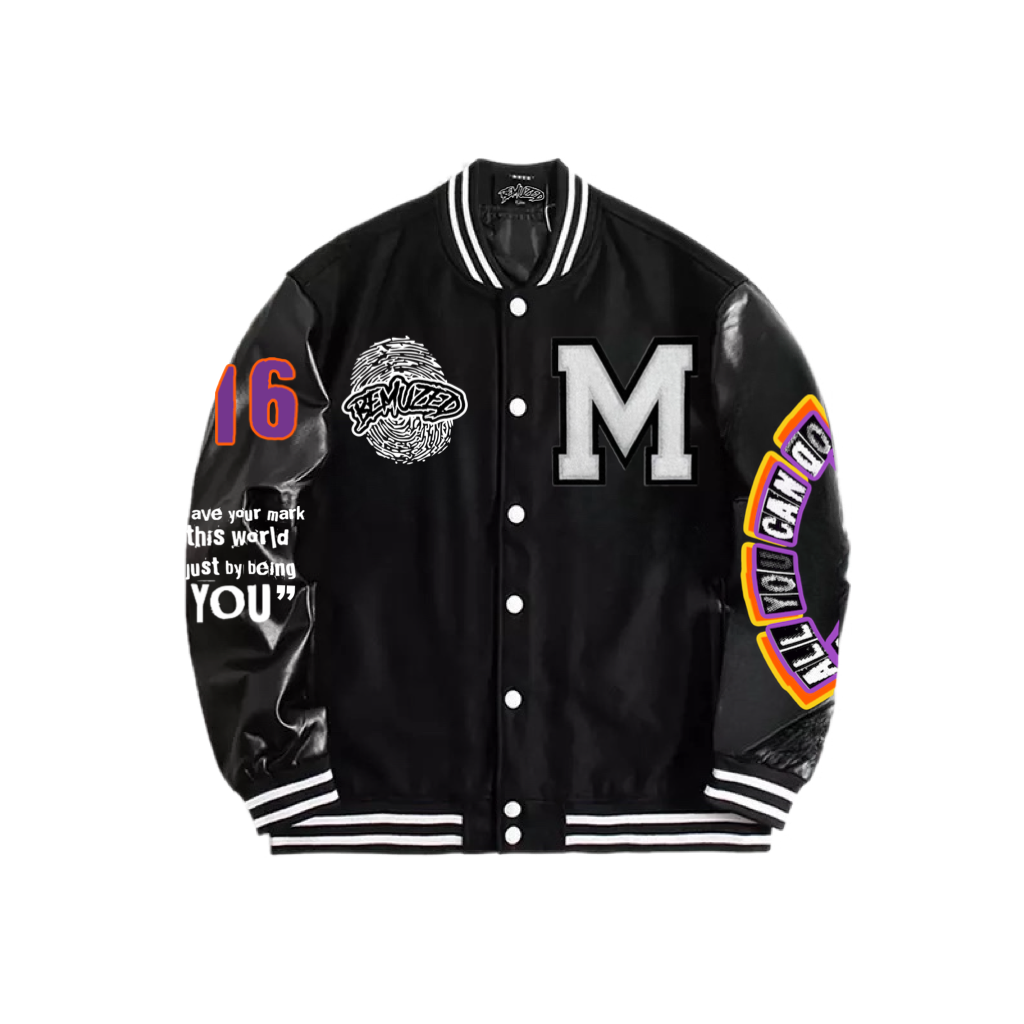 Collector's Edition Varsity Jacket (Black) - Engage®